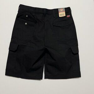 Red Kap Shorts NWT Work Wear Utility Cargo Shorts Black Men's size 32